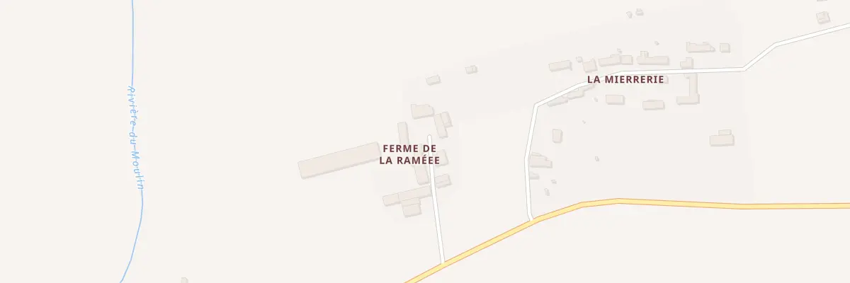 Plan du 226 La Ramee à Tribehou