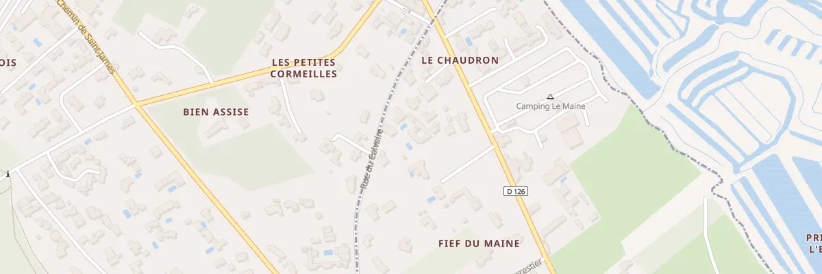 Plan du 13D Rue du Calvaire au Grand-Village-Plage