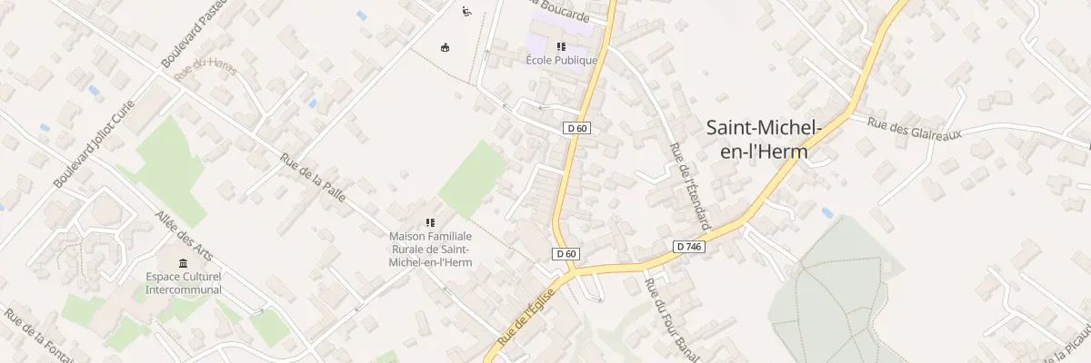 Plan du 11 Rue du bourdigal à Saint-Michel-en-l’Herm