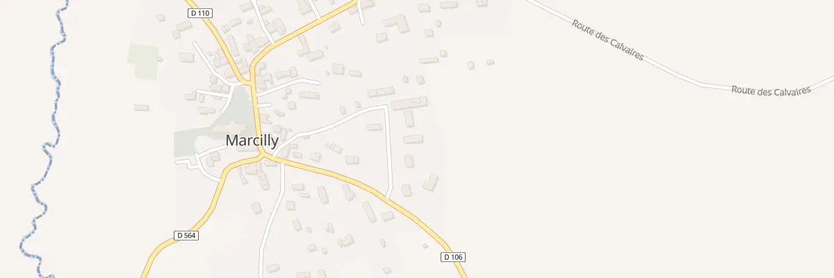Plan du 5223 Le Bourg à Marcilly