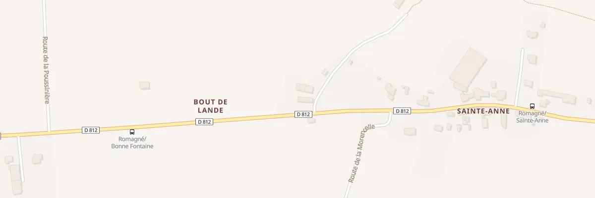 Plan du 3 Bout de Lande à Romagné