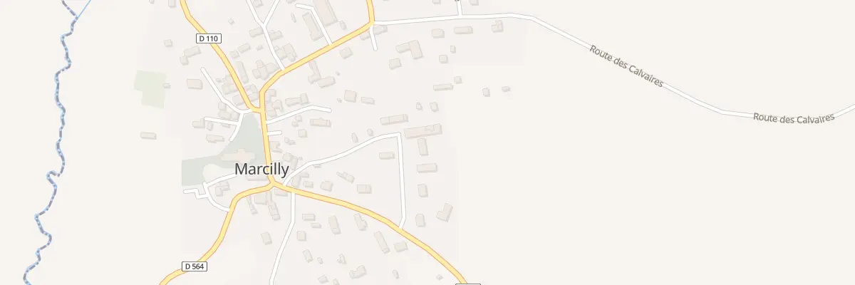 Plan du 5220 Le Bourg à Marcilly