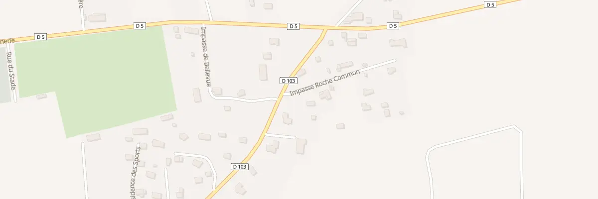 Plan du 2 Imp Roche Commun - St-Ovin à Saint-Ovin