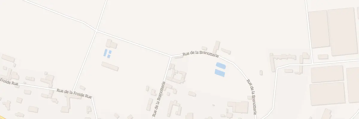 Plan du 10 Rue de la Brenotterie à Réville