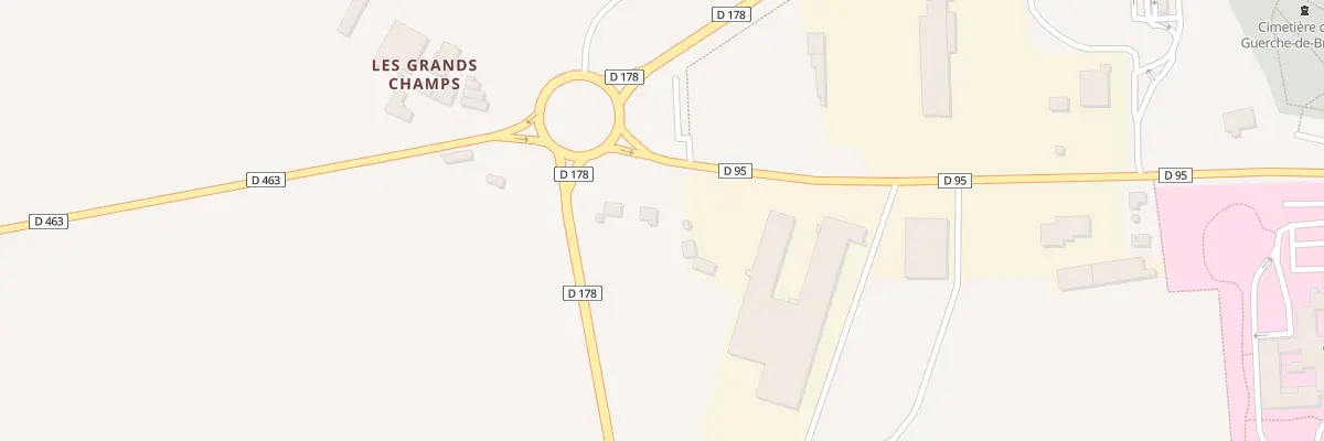 Plan du 11 Route de Rennes à La Guerche-de-Bretagne