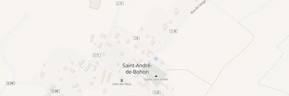 Plan du 8 Le Bourg à Saint-André-de-Bohon