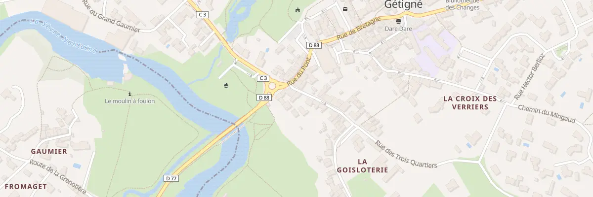 Plan du 4 Rue du vieux chemin royal à Gétigné