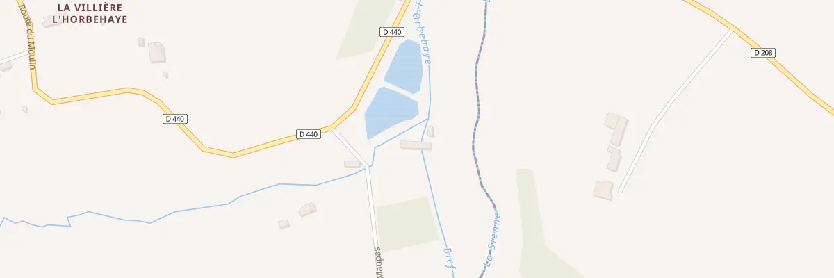 Plan du 9001 La Viberdiere à Montaigu-les-Bois