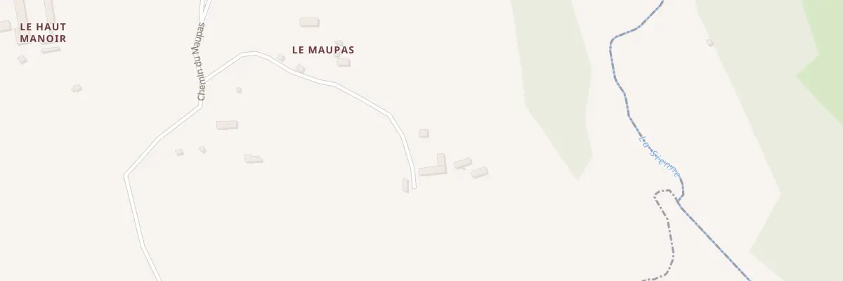 Plan du 5028 Le Maupas à Montaigu-les-Bois