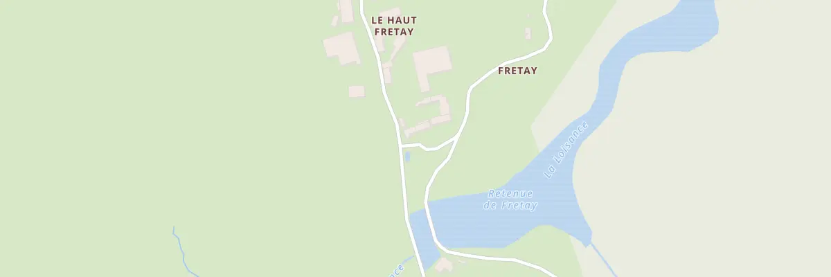 Plan du 5 Fretay au Châtellier