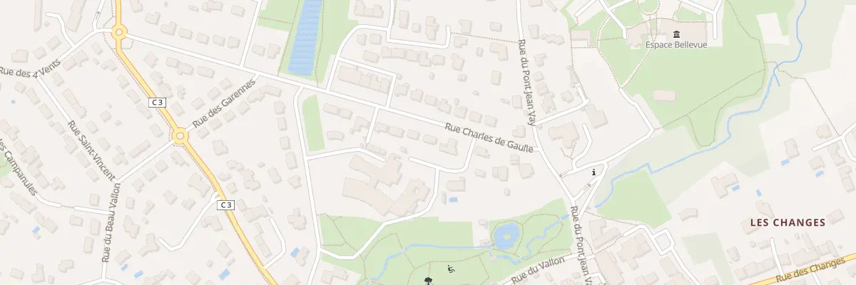 Plan du 11 Rue charles de gaulle à Gétigné