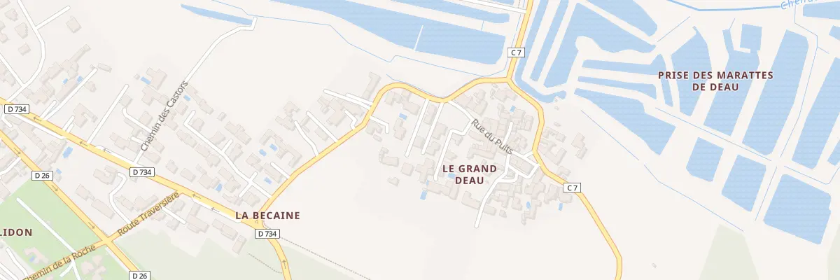 Plan du 8B Rte du Grand Deau à Dolus-d’Oléron