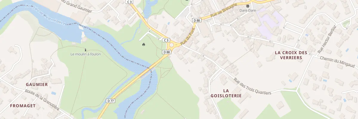 Plan du 4B Rue du vieux chemin royal à Gétigné