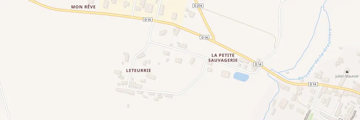Plan du 31 La Petite Sauvagerie à Saint-Georges-de-Reintembault