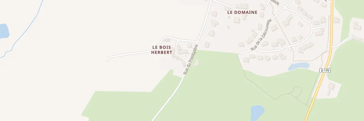 Plan du 18 Rue du Presbytère à Saint-Christophe-des-Bois
