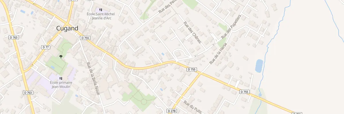 Plan du 63 Rue de la vendée à Cugand-la-Bernardière