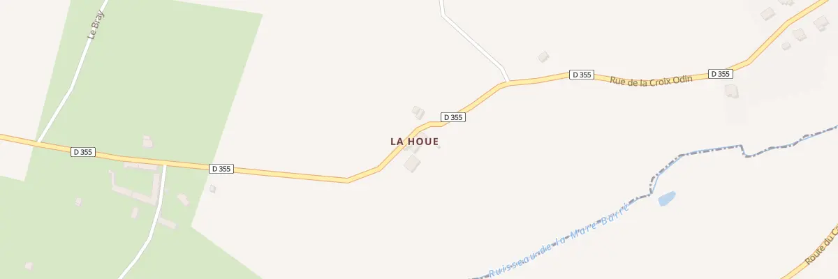 Plan du 17 Rue de la Croix Odin à Montfarville