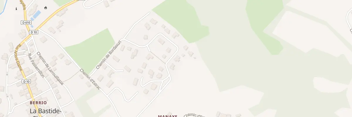 Plan du 13 Le Stracq à La Bastide-Clairence