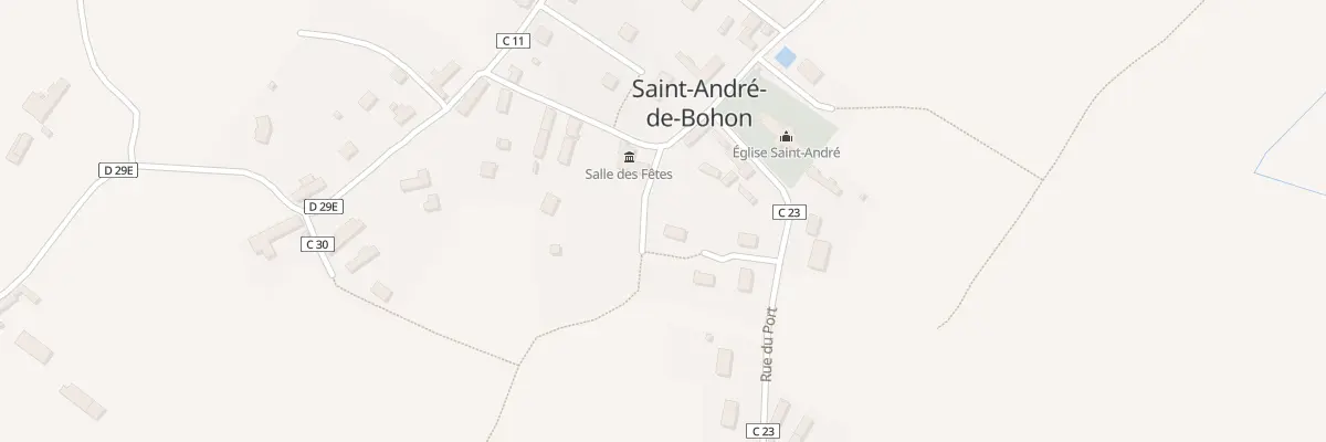 Plan du 9 Le Val à Saint-André-de-Bohon