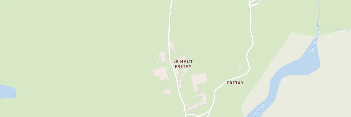 Plan du 3 Le Haut Fretay au Châtellier