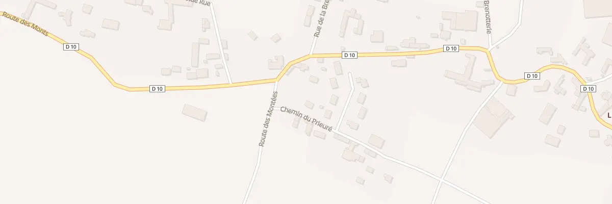 Plan du 3 Che du Prieure à Huberville