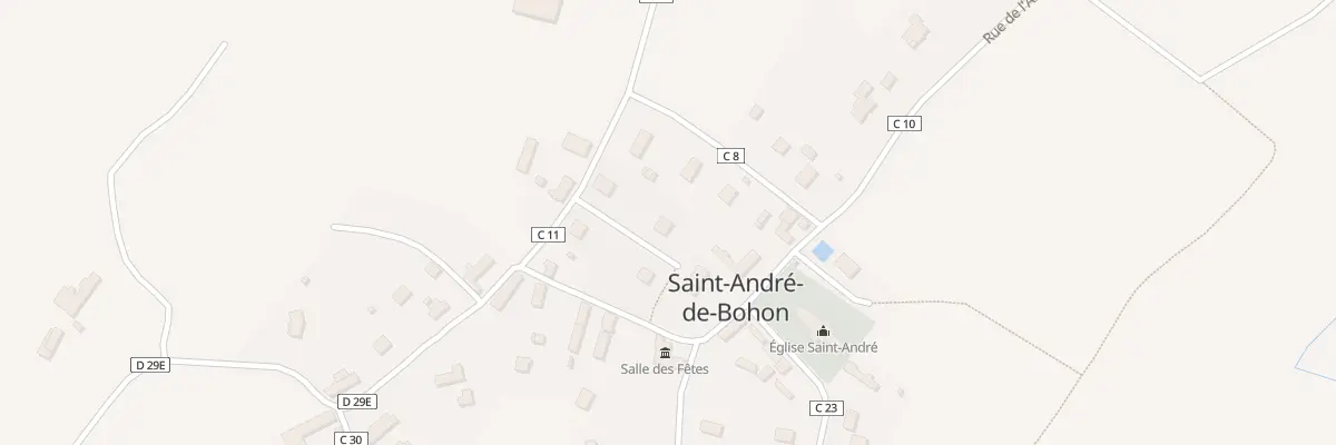 Plan du 6 Rue Onfroy de Bohon à Saint-André-de-Bohon