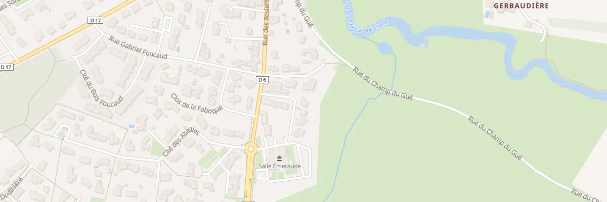 Plan du 229 Rue des rosiers à Chavagnes-en-Paillers