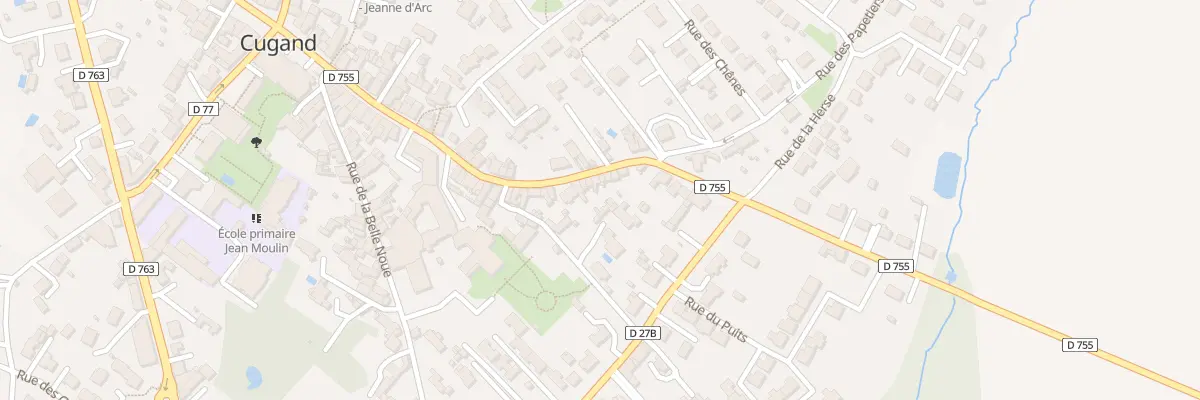 Plan du 50 Rue de la vendée à Cugand-la-Bernardière