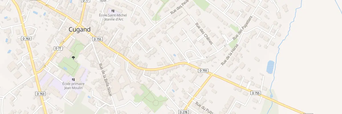 Plan du 59 Rue de la vendée à Cugand-la-Bernardière