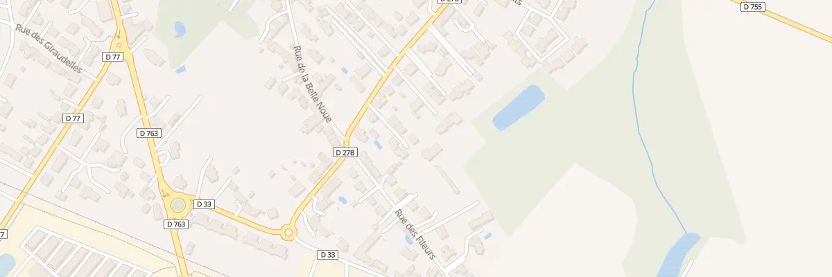 Plan du 27 Rue des bouffardières à Cugand-la-Bernardière