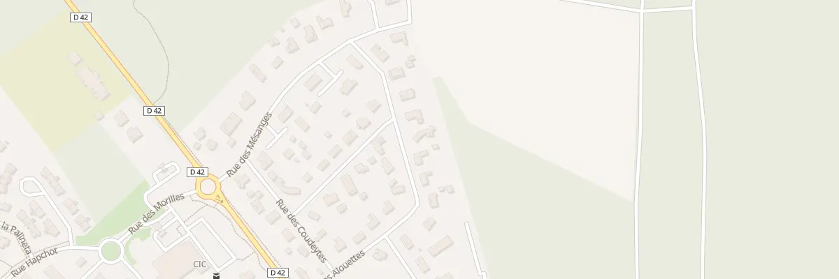 Plan du 24 Rue des Alouettes à Linxe