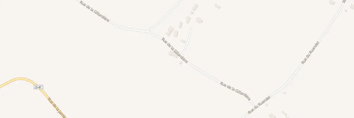 Plan du 20 Rue de la Gillardiere St-Ovin à Saint-Ovin