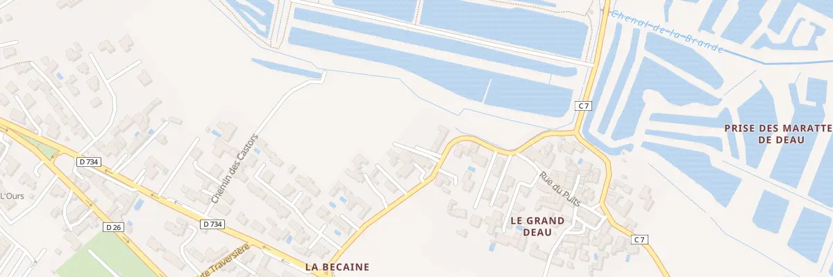 Plan du 17B Rte du Grand Deau à Dolus-d’Oléron