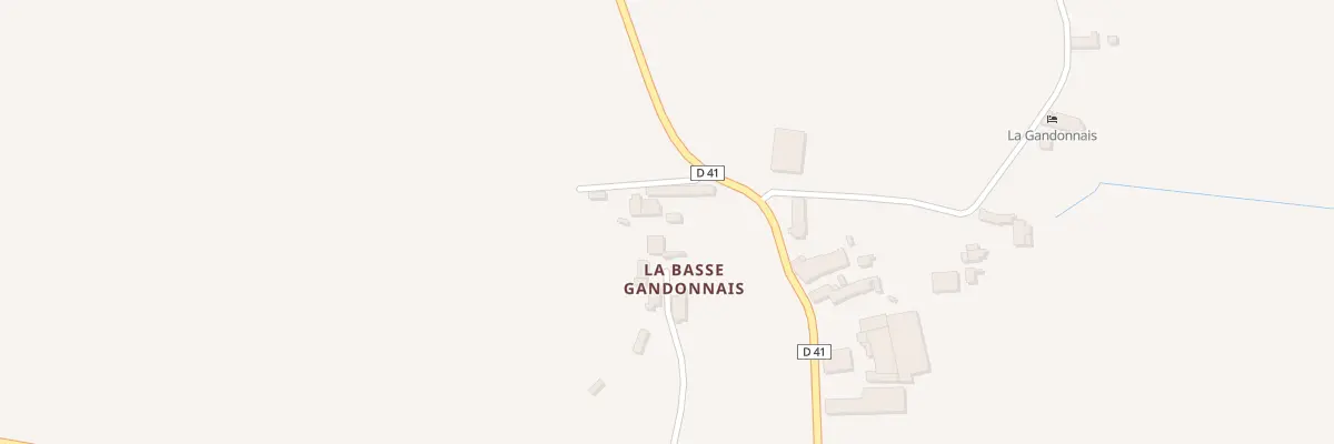 Plan du 9 La Gandonnais à Eancé