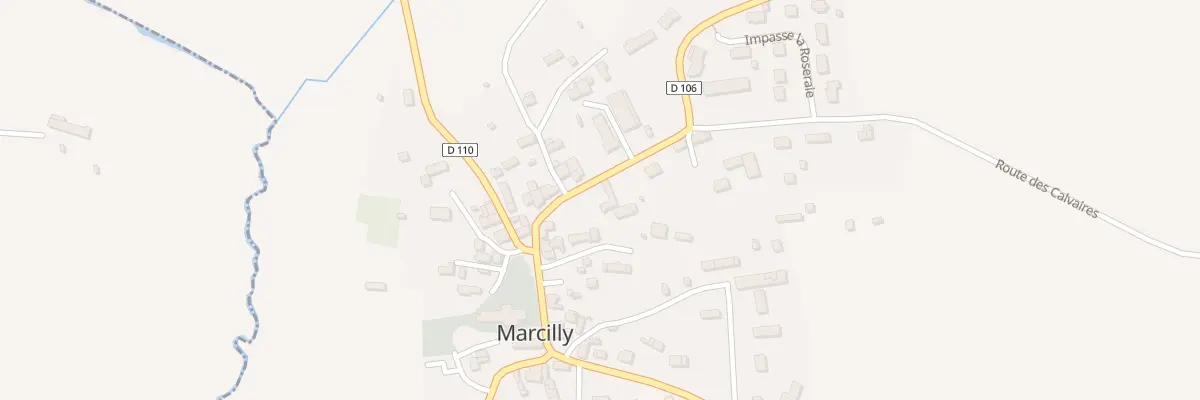 Plan du 5010 Le Bourg à Marcilly