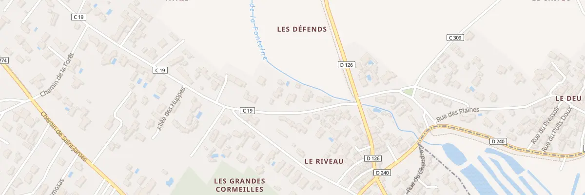 Plan du 4 Rte des Chénes Verts à Dolus-d’Oléron