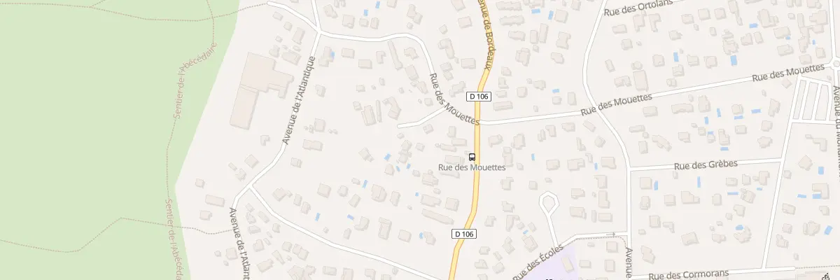 Plan du 36 Rue des Mouettes Cap Ferret à Lège-Cap-Ferret