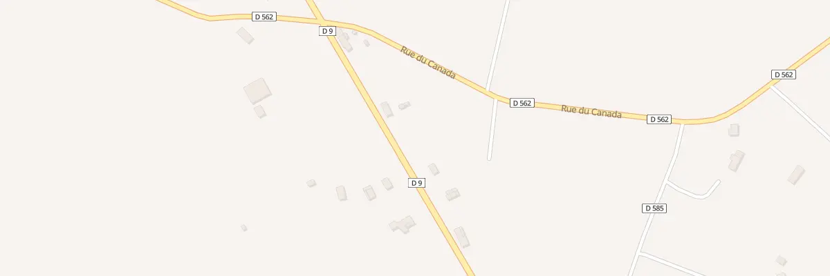 Plan du 54A Rte de la Vierge à La Bloutière