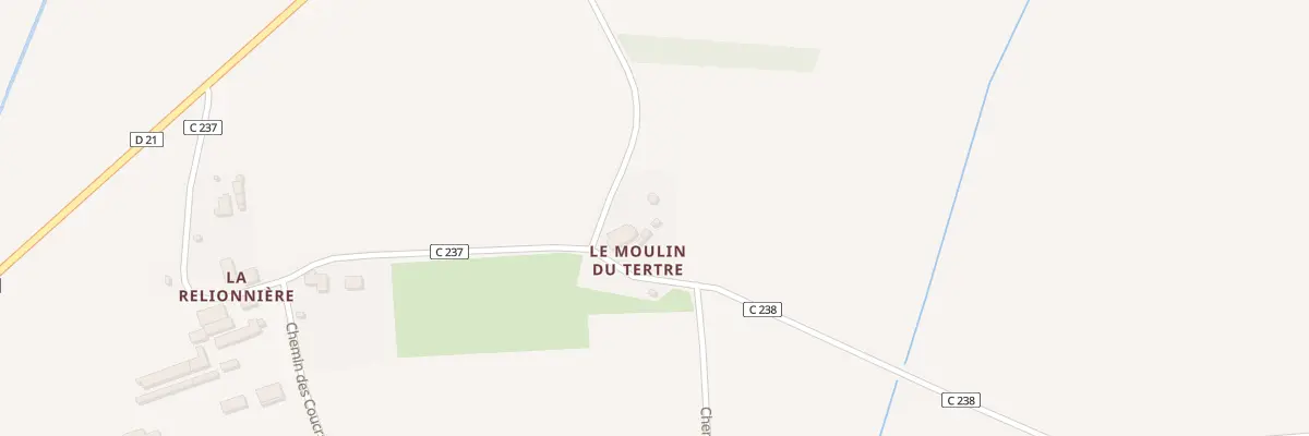 Plan du 450 Le Moulin du Tertre à Mésanger