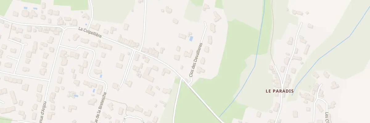 Plan du 5383 Les Cormiers (Champtoceaux à Orée d’Anjou