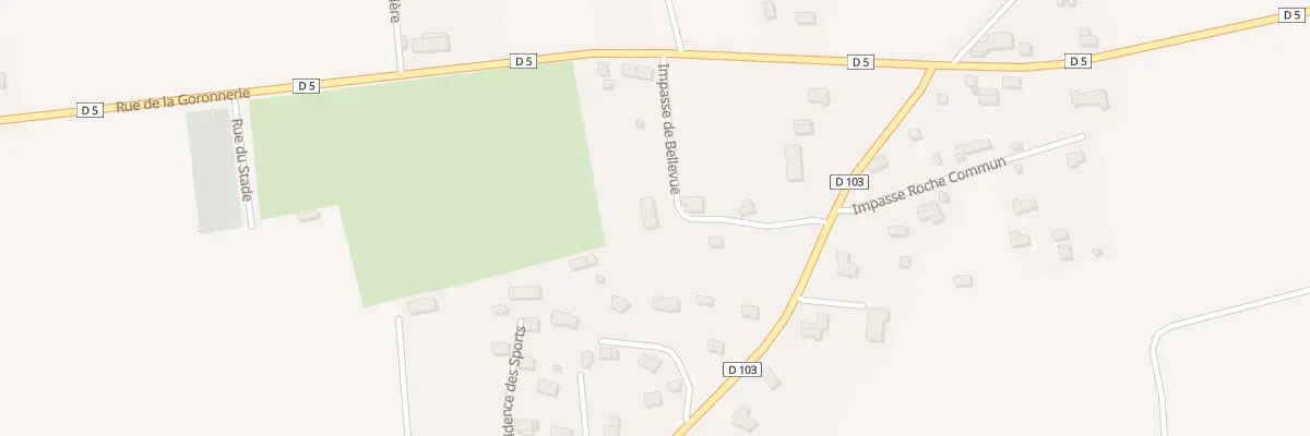 Plan du 1 Imp de Bellevue - St-Ovin à Saint-Ovin