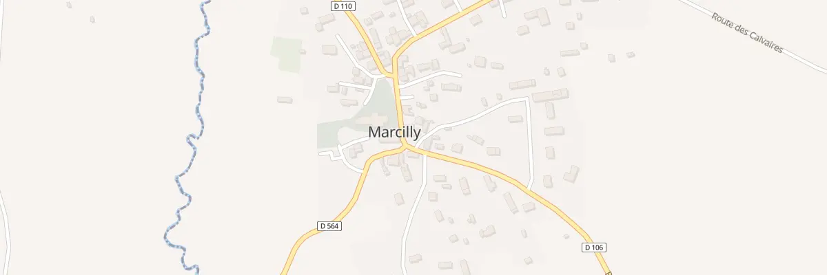 Plan du 5024 Le Bourg à Marcilly