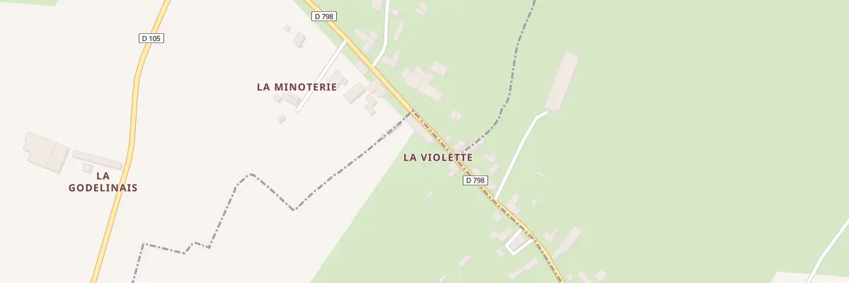 Plan du 37 La Violette au Châtellier