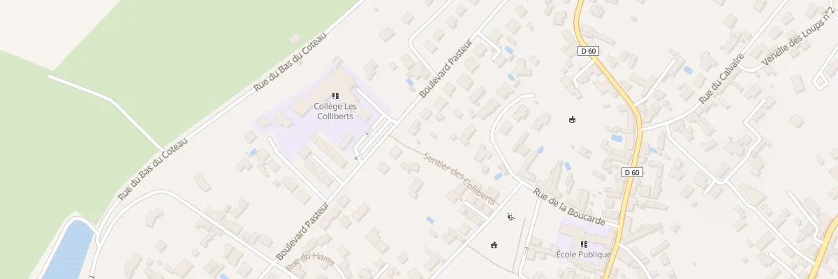 Plan du 14 Bd Pasteur à Saint-Michel-en-l’Herm
