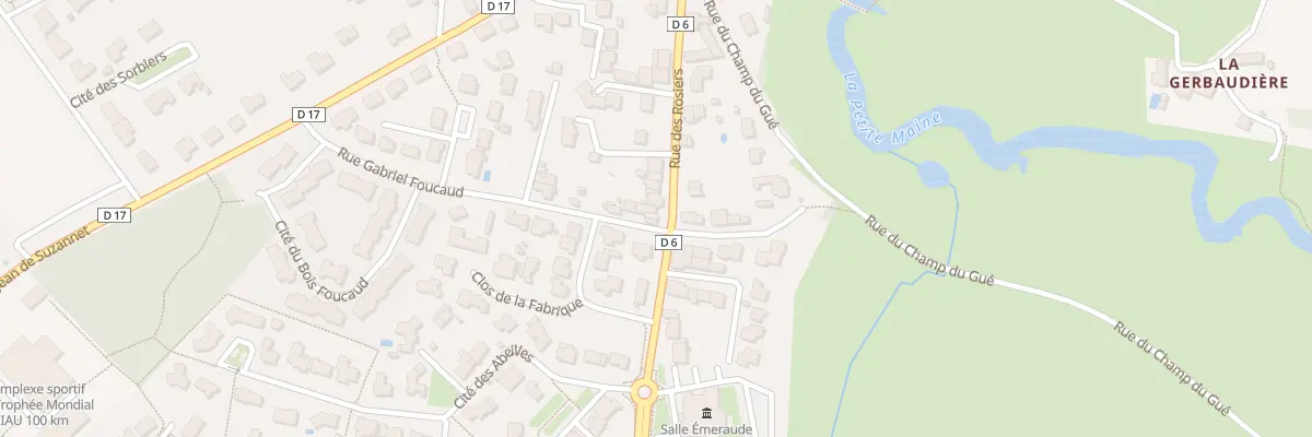 Plan du 200 Rue des rosiers à Chavagnes-en-Paillers