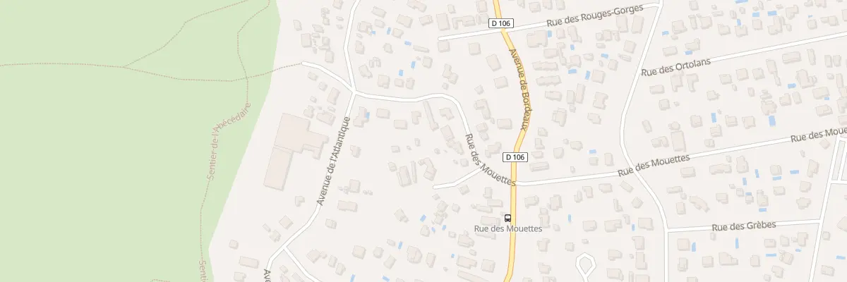 Plan du 52 Rue des Mouettes Cap Ferret à Lège-Cap-Ferret