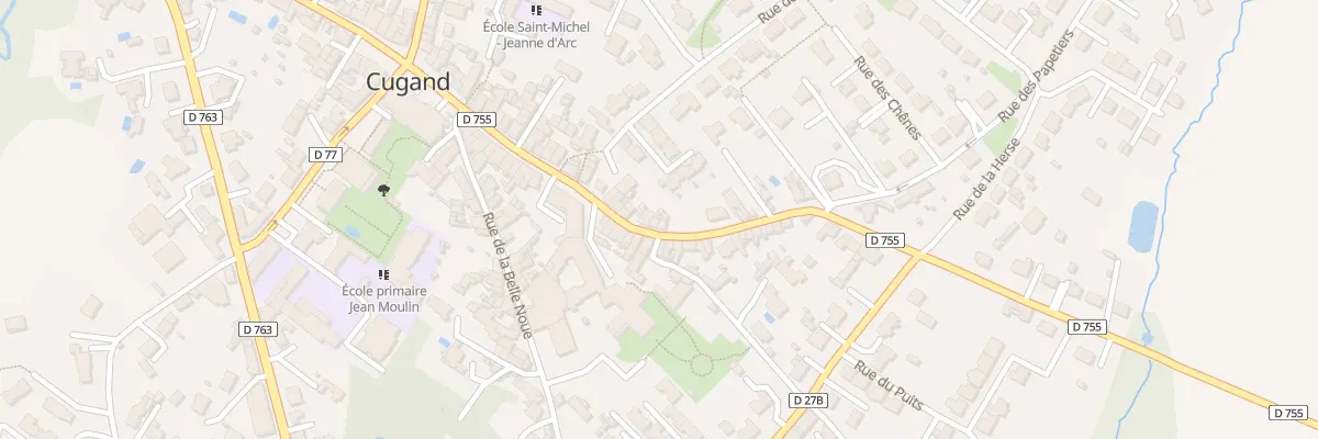 Plan du 49 Rue de la vendée à Cugand-la-Bernardière