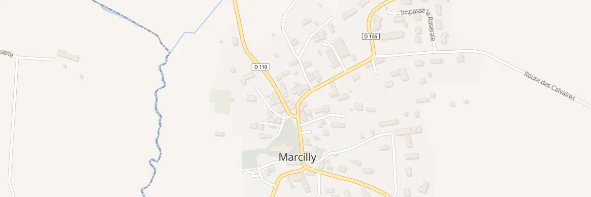 Plan du 5049 Le Bourg à Marcilly