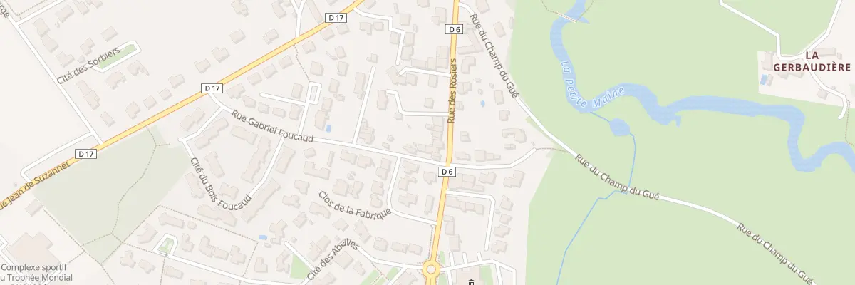 Plan du 188 Rue des rosiers à Chavagnes-en-Paillers