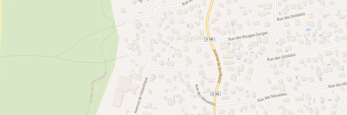 Plan du 49 Rue des Mouettes Cap Ferret à Lège-Cap-Ferret